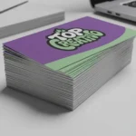 Tarjetas de Presentacion 1000 Unidades Tamaño 8.9 x 5.5 cm Impresion Full Color Offset 2 Caras - Imagen 2